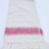 Laine pleed valge punase laia triibuga - Image 3